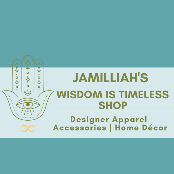 JAMILLIAH'S WISDOM IS TIMELESS SHOP logo