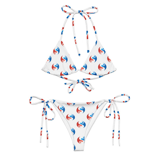 Women's String Bikini Sets-Yin Yang | Recycled Swimwear